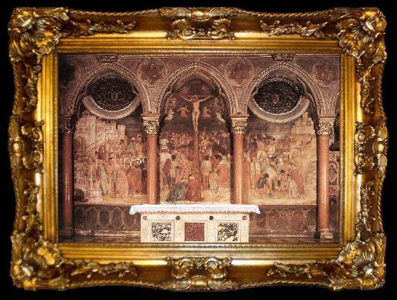 framed  ALTICHIERO da Zevio Crucifixion fddffd, ta009-2